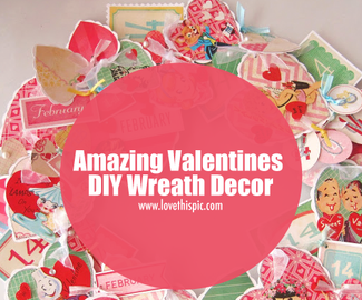 Amazing Valentines DIY Wreath Decor