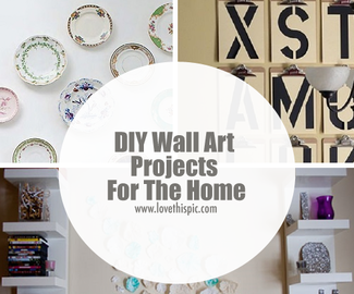 DIY Wall Art Projects For The Home