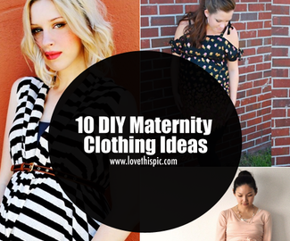 10 DIY Maternity Clothing Ideas