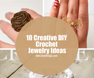 10 Creative DIY Crochet Jewelry Ideas