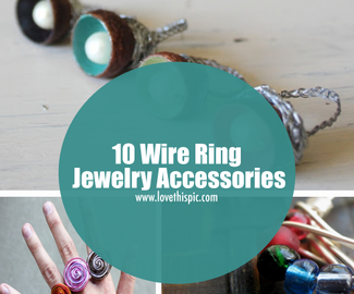 10 Wire Ring Jewelry Accessories