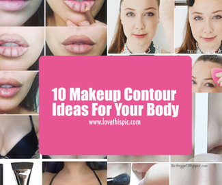 10 Makeup Contour Ideas For Your Body