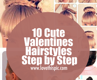 10 Cute Valentines Hairstyles Step by Step