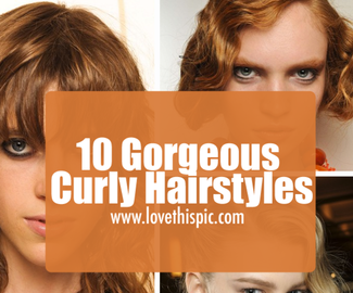 10 Gorgeous Curly Hairstyles