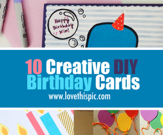 10 Creative DIY Birthday Cards