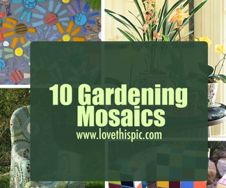 10 Gardening Mosaics