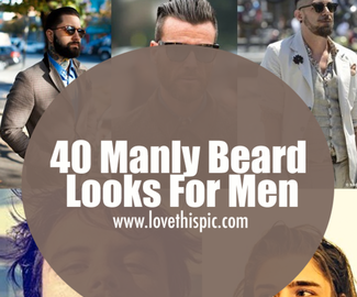 40 Manly Beard Looks For Men