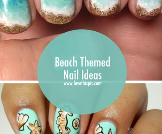 Beach Themed Nail Ideas