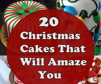 20 Christmas Cakes That Will Amaze You