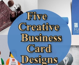 <strong>5 Creative Business Card Designs</strong>