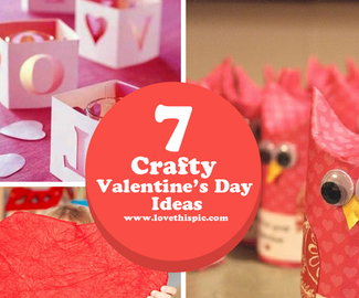 7 Crafty Valentines Day Ideas