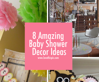 8 Amazing Baby Shower Decor Ideas