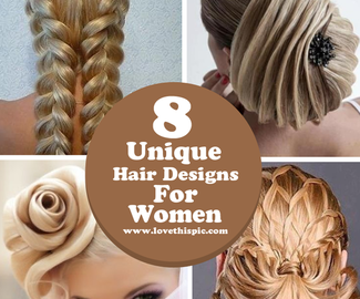 8 Unique Hair Designs For Women