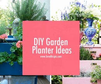 DIY Garden Planter Ideas