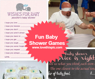 Fun Baby Shower Games