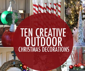 Ten Creative Outdoor Christmas Decorations