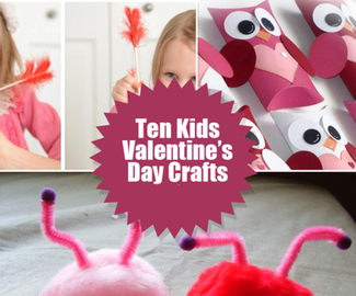 Ten Kids Valentines Day Crafts
