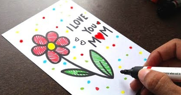 Learn How To Draw The Perfect Mother's Day Card With This Method (Watch!)