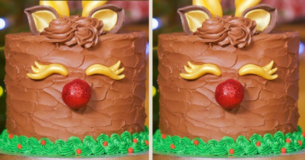 How To Make A Cute Christmas Rudolph Cake For The Holiday Season