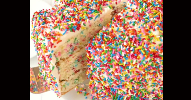 The Most Perfect Diy Funfetti Birthday Cake Recipe