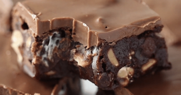 Whip Up A Batch Of Easy Chocolate Peanut Butter Brownies With This Recipe
