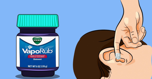 She Put VapoRub On A Cotton Swab And Put It In Her Ear. The Results ...