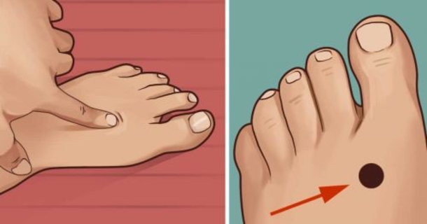 Press This Point On Your Foot Before Bed And You Will Be Amazed By What It  Does To Your Body...