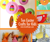 Ten Easter Crafts for Kids