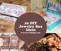 10 DIY Jewelry Box Ideas
