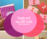 Simple and Easy DIY Crafts