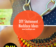 DIY Statement Necklace Ideas