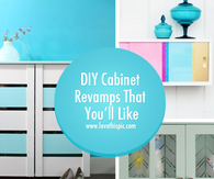 DIY Cabinet Revamps That Youll Like