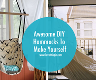 Awesome DIY Hammocks To Make Yourself