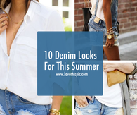 10 Denim Looks For This Summer
