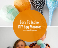 Easy To Make DIY Egg Maracas
