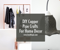 DIY Copper Pipe Crafts For Home Decor