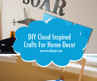 DIY Cloud Inspired Crafts For Home Decor