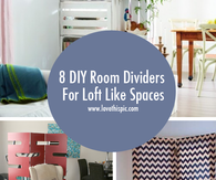 8 DIY Room Dividers For Loft Like Spaces