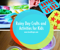 Rainy Day Crafts and Activities for Kids