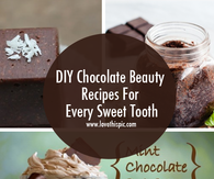 DIY Chocolate Beauty Recipes For Every Sweet Tooth