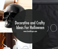 Decorative and Crafty Ideas For Halloween