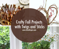 Crafty Fall Projects with Twigs and Sticks