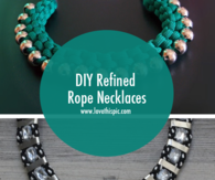 DIY Refined Rope Necklaces