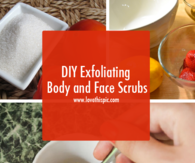 DIY Exfoliating Body and Face Scrubs