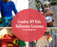 Creative DIY Kids Halloween Costumes