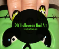 DIY Halloween Nail Art