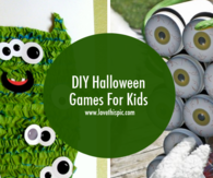 DIY Halloween Games For Kids