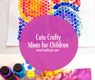 Cute Crafty Ideas for Children