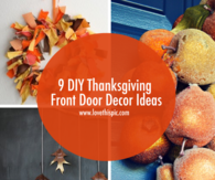 9 DIY Thanksgiving Front Door Decor Ideas