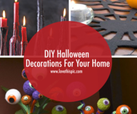 DIY Halloween Decorations For Your Home